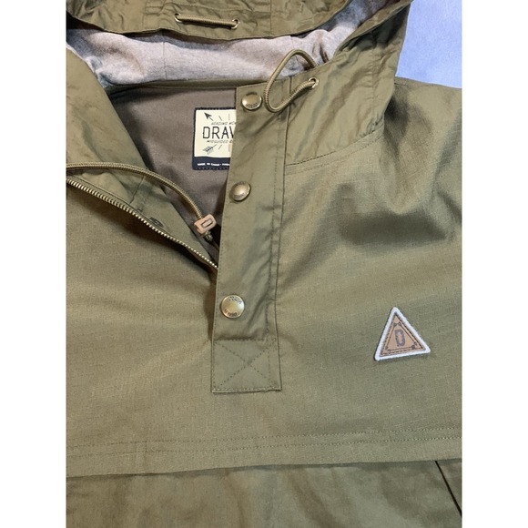 Dravus Jacket Men's Anorak Hooded Zip Casual Windbreak Pullover Size M - Picture 3 of 8